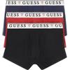 Guess Uomo Boxer Confezione da 3 Brian Hero Boxer Trunk 3 Pack Multicolore