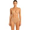 LADY·C Guainetta Slip Modellante Donna Pancia Piatta a Taglio Vivo Invisibile (IT, Testo, XS, Regular, Regular, Beige)