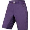 Endura Hummvee Mountain Bike Baggy Cycling - Pantaloncini da Donna con Fodera, mélange, S
