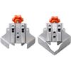 Limtula Morsetto ad angolo retto Maniglia singola 90 ° Morsetto angolare in alluminio per la lavorazione del legno Regolabile Swing Jaw Photo Frame Morsa Holder
