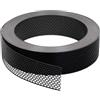 Fassadenprofile Griglia ventilazione parapasseri 60m x 80mm Nero alluminio | Lamiera forata, griglia di ventilazione, protezione da uccelli e insetti, per tetto e facciata, montaggio facile