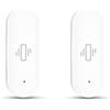 Drhomeam Tuya WiFi Smart Sensore di vibrazione con rilevamento di movimento, sensore di movimento in tempo reale rilevatore di allarme per controllo app Smart Life (confezione da 2)