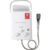 ECUTEE Scaldacqua Istantaneo a gas Propano GPL 6L 12KW, Scaldabagno Portatile da Campeggio Senza Serbatoio, con Manico Portatile per Lavare Cavalli, Esterno RV