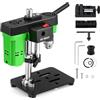 Bonvoisin Trapano a Colonna da Banco 3415RPM Regolabile in Altezza 1.65" | Doppia Alimentazione, Mandrino 0,02-0,24, Altezza Regolabile 0-1,65, 3415giri/min, Motore Rame, Per Legno/Metallo/Plastica