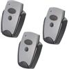 RUIZHI Apriporta garage, 3 pezzi, telecomando compatibile con 868 MHz Marantec Digital D302, D304, D382, D384, D313, D321, D323, Command 131 telecomando