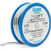 GALLUNOPTIMAL By Felder Fittingslot Cu-Rotin 3 | Ø 2,7 mm | per saldatura morbida di tubi di rame nell'installazione di acqua potabile e riscaldamento | Sn97Cu3 | Campo di fusione 230-250°C | Bobina