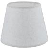 Sinta Paralume Tessuto Coolie Moderno Rilancio Lampada da tavolo E14/E27 Lampada da comodino Lampada da parete Paralume, Ø12/30cm,Linen