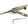 QiDAi KW1 - Set di strumenti professionali per lucchetti e grimaldelli, 2 in 1, apertura rapida per serrature civili
