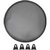 Headerbs Griglia Dell'altoparlante da 12 Pollici, Copertura del Cerchio Dell'altoparlante del Subwoofer del Ferro del Metallo Dell'ABS
