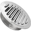 JSIXASO Griglia di Ventilazione Areazione 75mm in Acciaio Inox Coperchio di Ventilazione Griglia di Scarico per Camino Cucina Bagno Ventilazione (75mm)