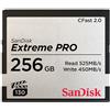 Sandisk 256GB Scheda Compact Flash SanDisk 2.0 VPG130 Extreme Pro SDCFSP-256G-G46D [SDCFSP-256G-G46D]