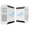 Asus Router Asus Rog Gt6 W-2-PK AiMesh tri-Banda Bianco [90IG07F0-MU9A40]