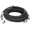 Digitus Cavo breakout Digitus DK-2A338U100BK-BBB Prefabbricato 8 fibre Duplex LC/UPC Multimodale OM4 100m Nero [DK-2A338U100BK-BBB]
