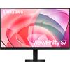 Samsung Monitor Led 27'' Samsung ViewFinity S7 S27D702EAU S70D 4K Ultra HD 3840x2160p/5ms/Classe F/Nero [LS27D702EAUXEN]