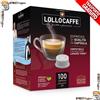 caffè lollo 100 200 ... 1200 Capsule Caffè Lollo Compatibili Espresso Point Miscela Argento