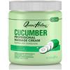 realGOOS Queen Helene Cucumber Professional Massage Cream, Crema Massaggio Professionale Idratante al Cetriolo per Viso, Collo e Corpo, Formula Emolliente Salone, 15 oz (425 g)