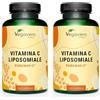 Vegavero Vitamina C Liposomiale | Dosaggio Ottimale | Pureway-C™ | Alta Biodisponibilità | Acido Ascorbico Puro | 120 Capsule | Vegano & Senza Additivi | Vegavero® (Confezione da 2)