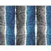 Brema Tenda in ratina argento/blu, 90 x 200 cm
