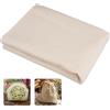 PetGlimmer 160 X 50cm Tessuto in puro Cotone, Tinta Unita Lino e Cotone, Mussola | Naturale Morbido, Non Sbiancat, Ricamato Colore puro Morbido Tessuto in Misto e Lino per Cucito, Abbigliamento e Artigianato