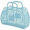 Acunny Jelly Bags - Cesto regalo da donna, in colori brillanti, riutilizzabile, per vacanze, picnic, viaggi, Blu, vedi descrizione