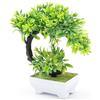 XBAIPIN Bonsai - Albero artificiale in plastica PVC, per piante artificiali realistiche, per soggiorno, ufficio, studio