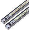 Generic YSJX Lighting, Confezione da 10, Barra Luminosa a LED AC220V 49 cm SMD2835 72 LED Striscia LED Rigida Bianco Bianco Caldo(Blanc)