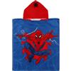 sarcia.eu SpiderMan Asciugamano piscina, ragazzi poncho + cappuccio 50x115cm OEKO-TEX