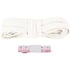 PATIKIL Cordini Lacci Elastici 10mm x 5 Iarde con Righello Bianco
