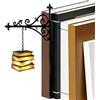 Lezaota Lanterna Libreria Mini Lampada Scaffale, Lanterna Vintage Per Libreria