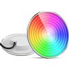 LyLmLe Luce Piscina LED Riempito di Resina, 35W PAR56 Lampada LED Sincronizzato Multicolore RGB Illuminazione, 140° angolo del fascio, IP68 Impermeabile, 12V AC(Non includere controller)