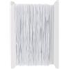 vaolmlop Filo Nylon Per Braccialetti,100m Rotolo Di Corda Di Cotone Intrecciato Da 1 Mm,Macrame Corda Per Collane Perline Gioielli Fai Da Te Artigianato Decorazioni Diy (Bianco)