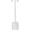 SUAVER Lampada da Tavolo Metallo, Ricaricabile Lampada da Scrivania LED Touch 3 Modalità di Colore,Dimmerabile Luce di Lettura Lampada da Scrivania per Comodino,Sala da Pranzo,Camera da Letto