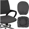 GHVACZS Rivestimento per sedia da ufficio, lavabile, per sedia da ufficio, fodera elastica per sedia da ufficio, adatto per la maggior parte delle sedie da ufficio, 38 - 48 cm (rivestimento per