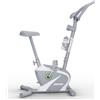 Zipro Cyclette Beat DC - Bicicletta magnetica per il fitness a casa Compatta Silenziosa con 8 livelli di resistenza Computer LCD, misurazione del battito cardiaco Regolabile