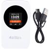 Gistuch Hotspot mobile 4G 2,4G WiFi supporta 8-10 utenti, router portatile con slot per scheda SIM e display dell'ora per viaggi, auto