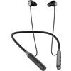Hmusic H06 Cuffie Bluetooth con archetto da collo, Nero