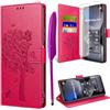 TTSWJBD Cover per Xiaomi Redmi Note 15 5G e Vetro Temperato, Rosso