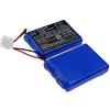 TECHTEK Batteria 4000mAh compatibile con [CONTEC] ECG-1200, ECG-1200G, per [Kangtai] ECG-1200, ECG-1200G sostituisce 855183P-4S