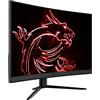 MSI Optix G32CQ4 Curved Gaming Monitor - 32 Inch, 16:9 WQHD (2560 x 1440), 2K, VA, 165 Hz, 1 ms, 1500R, FreeSync Premium, DisplayPort, HDMI, Anti-Flicker, Less Blue light, Frameless, Black