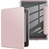 YoungWin Custodia trasparente per Kindle da 6 pollici 10a generazione 2019 Release (modello NO. J9G29R) - Cover flessibile in TPU morbido trasparente, guscio protettivo anti-ingiallimento e sottile, rosa