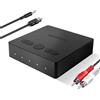 eppfun Auracast & Ricevitore Bluetooth 5.4, LDAC APTX-Lossless Ricevitore Bluetooth HiFi, Adattatore Audio con Ottico/RCA/Aux per Stereo Casa, Altoparlante, Amplificatore