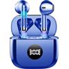 zakotu Cuffie Bluetooth 5.4 con App Personalizzabile, Auricolari Bluetooth 4 ENC Cancellazione Rumore Mic, Cuffie in Ear 60 Ore di Riproduzione, Cuffie Senza Filo HiFi Stereo IP7 Impermeabili