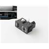 MoSundi Adattatore per presa USB AUX per BMW 1 2 per serie 3 4 X1 per mini Cooper 2009-2019 Kit di riparazione cavo di prolunga per porta di ingresso radio veicolo 84109229246