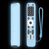 Generico Custodia per Homatics Box R 4K, custodia protettiva in morbido silicone, cover antiscivolo per telecomando con cordino (Blu luminoso)