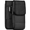 moex Agility Case per Umidigi F3 Pro 5G - Custodia con passante per cintura, marsupio con moschettone + portapenne, custodia in nylon, protezione completa a 360 gradi, colore nero