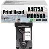 AWDAXC Testina di stampa X4E75A MOH50A, compatibile per HP 508 510 511 516 518 519 531 536 538 539 618 525 528 582 585 588 589 —— Alta quantità di stampa con chip X4E75A