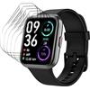 Snailcanfly 5pcs film idrogel per Tensky 1.85 | Orologio intelligente trasparente TPU Gel Film Protettore dello Schermo, Sensibili al Tocco, HD, Ultra Sottile