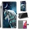 KENHONER Custodia per Samsung Galaxy S20 FE 5G, Lupo