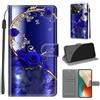 KENHONER Custodia per Xiaomi Redmi Note 13 5G, Farfalla | Portafoglio Pelle PU, Magnetica, Resistente Agli Urti, Scomparto Carte Credito, Pieghevole, Flip Libro, Motivo