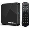 GimeBox Android Box 14.0 TV Box R69 Pro H728 Wi-Fi 6.0 con 4GB RAM 64GB ROM Box Quad-core 64-bit ARM Cortex-A55 Supporto 8K Dual BT 5.0 LAN 1000M